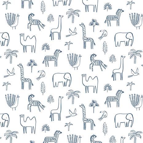 FUNKY JUNGLE - 112630 Tapetti
