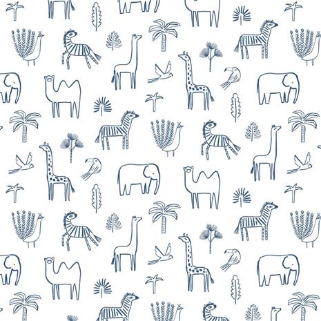 FUNKY JUNGLE - 112630 Tapetti