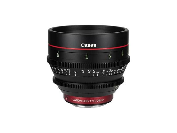 Canon CN-E24mm T1.5 L F, objektiivi