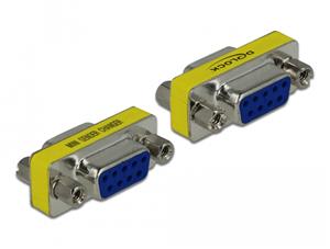 Delock 65008 D-Sub9 naaras - D-Sub9 naaras, sovitin
