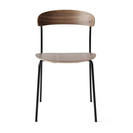 New Works Missing Chair Without Armrest, Walnut