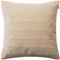 Chhatwal & Jonsson Roma Tyynynpäällinen Tan/off-white 50x50 Cm - Koristeyynyt & Suojukset Cotton Velvet Luonnonvalkoinen - CC030108-20V – kuva 1