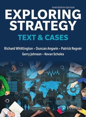 Exploring Strategy, Text & Cases, kirja