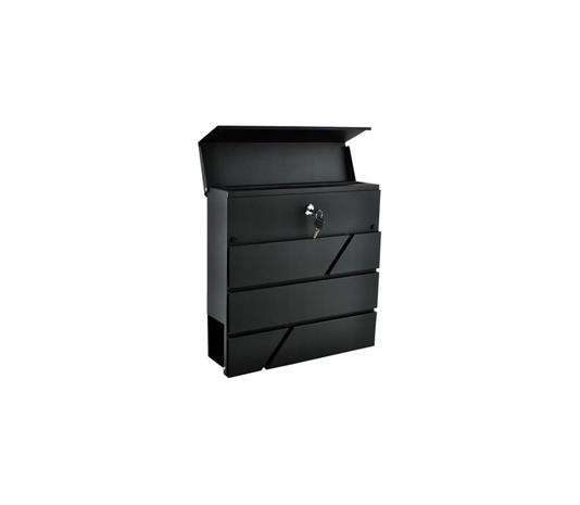 Hadex - Postilaatikko 36,7x37 cm antrasiitti – kuva 1/5