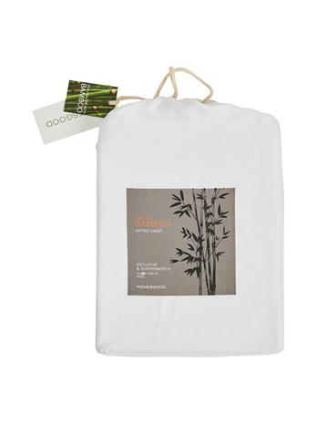 Movesgood Bamboo- muotoonommeltu aluslakana