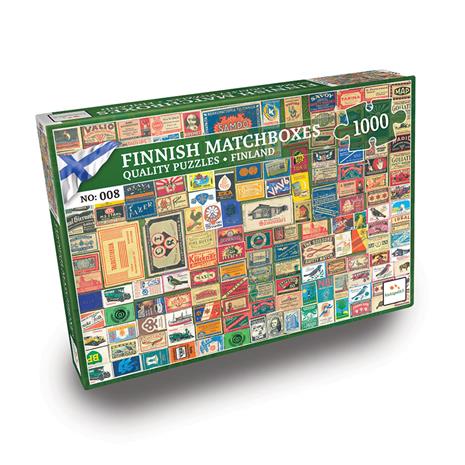 Palapeli: Tulitikut / Matchboxes (1000pc) LAUTA – kuva 4/4