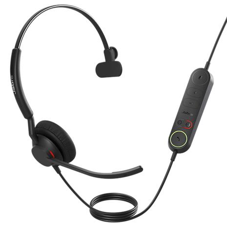 Jabra Engage 40 UC Mono (4093-419-299) Inline Link USB-C, kuulokemikrofoni