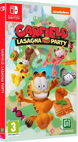 Garfield: Lasagna Party, Nintendo Switch -peli