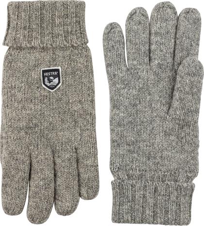 Hestra Basic Wool Gloves, charocoal