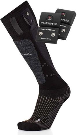Therm-Ic Powersock Set Uni+S1200 Musta 42 - 44