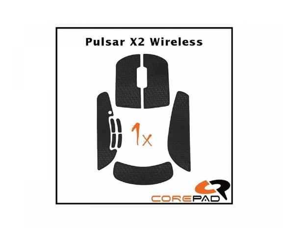 Pulsar X2 Wireless, pelihiiren oteteipit