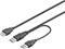 Deltaco USB2-16 USB-virtahaaroitin – kuva 1