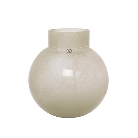 ERNST Glasvas Rund D24 H25 Vit Vaasi 25 Cm - Maljakot Lasi Vihreä - 364351