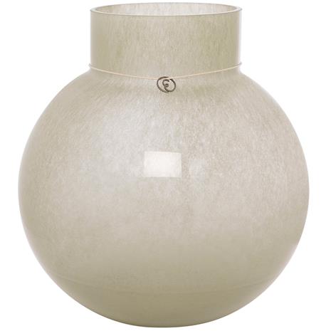 ERNST Glasvas Rund D24 H25 Vit Vaasi 25 Cm - Maljakot Lasi Vihreä - 364351