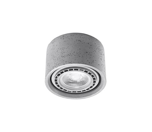 Kattovalo BASIC 1xGU10/40W/230V betoni – kuva 1/7
