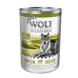 Wolf of Wilderness Senior Green Fields lammas & kana koiranruoka