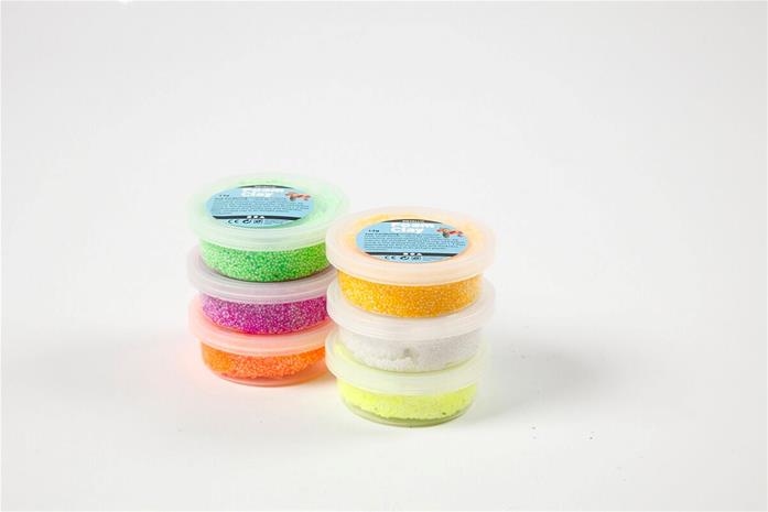 Creativ Company Foam Clay Spring Askartelusavi 6-pack – kuva 1/4