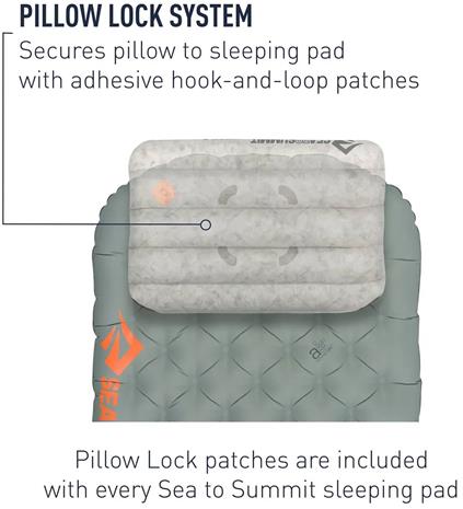 Sea to Summit Aeros Down Pillow regular, grey