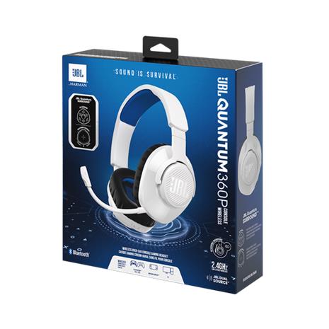 JBL Quantum 360P Console Wireless, pelikuulokemikrofoni