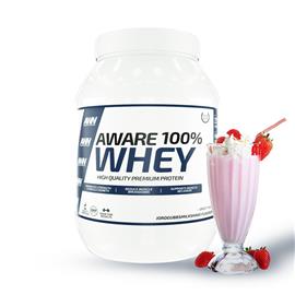 Aware Nutrition 100% WHEY 900 g Strawberry Milkshake
