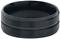 etNox - Basic Double Black - Sormus - Naiset - Musta – kuva 2