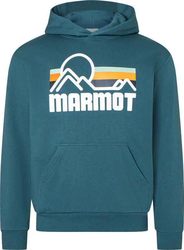 Marmot Coastal Hoody Men, petrooli