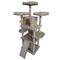 Trekker Kissan kiipeilypuu Tower 170cm, beige – kuva 1