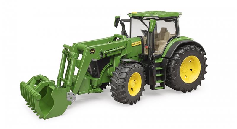 BRUDER traktori John Deere 7R 350 etukuormaimella, 3151