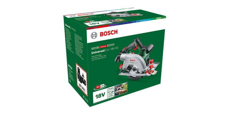 Bosch UniversalCirc 18V-53 (06033B1402) 18V 1x2,5Ah, akkupyörösaha – kuva 6/6