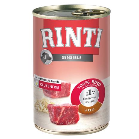 RINTI Sensible naudanliha & riisi koiranruoka