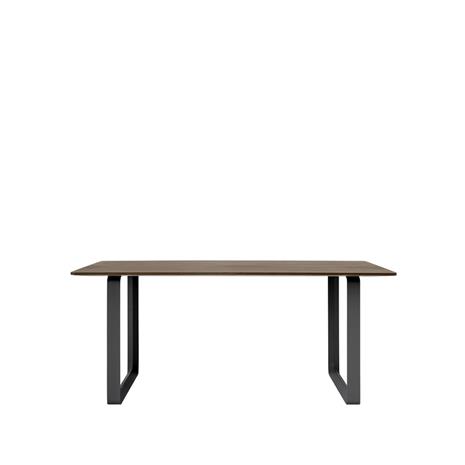 Muuto 70/70 ruokapöytä 170 x 85 cm Solid smoked oak-Black