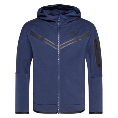 Nike Huppari NSW Tech Fleece - Navy/Musta Lapset