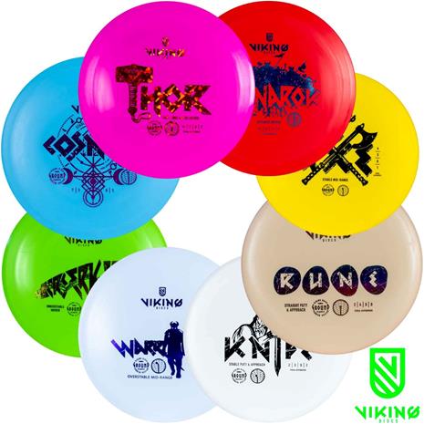 Viking Discs Ground Set, 8 Kiekon Setti