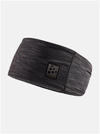 CRAFT - Microfleece shaped headband - Lippikset ja hatut - | Black | Koko: ONE SIZE