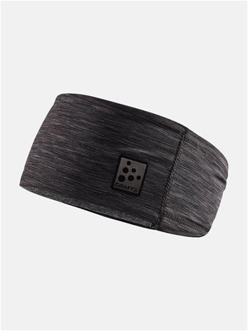 CRAFT - Microfleece shaped headband - Lippikset ja hatut - | Black | Koko: ONE SIZE