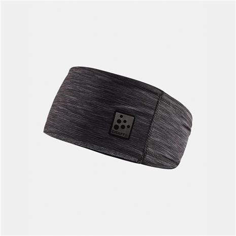 CRAFT - Microfleece shaped headband - Lippikset ja hatut - | Black | Koko: ONE SIZE