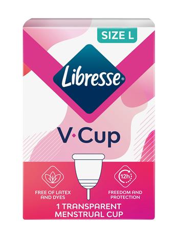 Libresse V-Cup L kuukautiskuppi