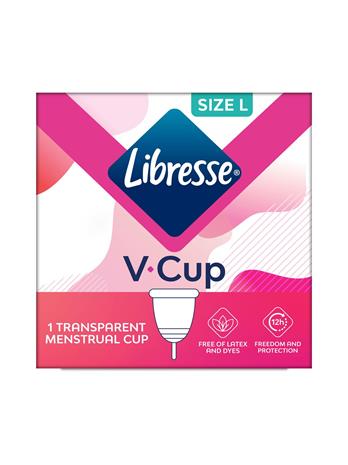 Libresse V-Cup L kuukautiskuppi