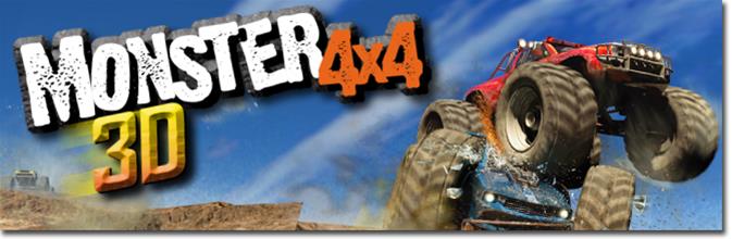 Monster 4x4 3D, Nintendo 3DS -peli – kuva 1/8