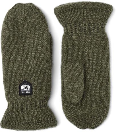 Hestra Basic Wool Mitt Charcoal 10