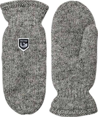 Hestra Basic Wool Mitt Charcoal 10