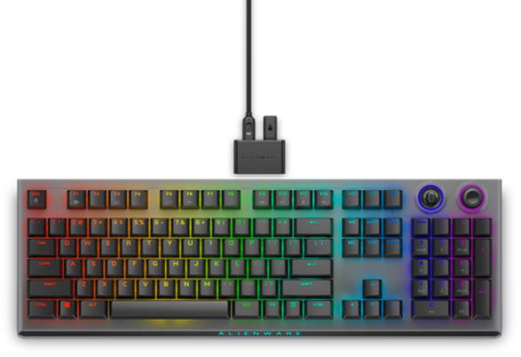 Dell Alienware AW920K Tri-Mode RGB, langaton pelinäppäimistö