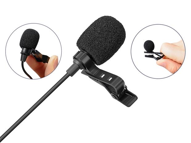 Sandberg Streamer USB Clip Microphone (126-40), lavalier-mikrofoni