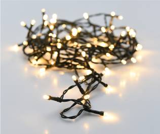 String lights 80 LED IP44 6m, Warm white