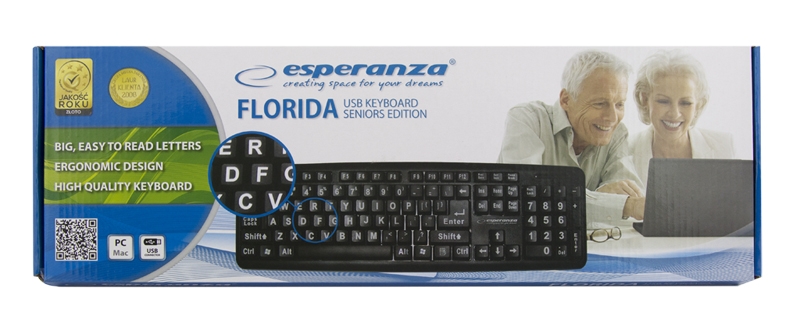 Esperanza EK129 Florida, näppäimistö