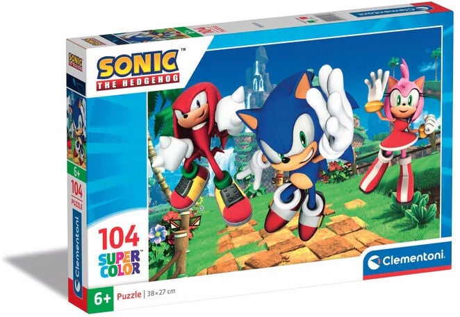 104 pcs Puzzles Kids Sonic