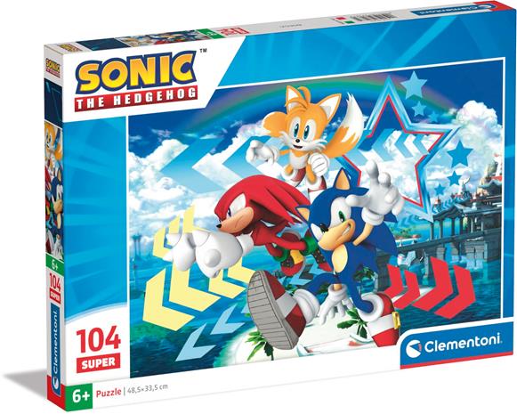 104 pcs Puzzles Kids Sonic