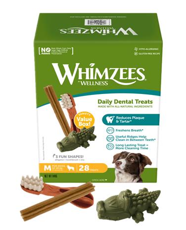 Whimzees Variety Value Box Medium 28 kpl