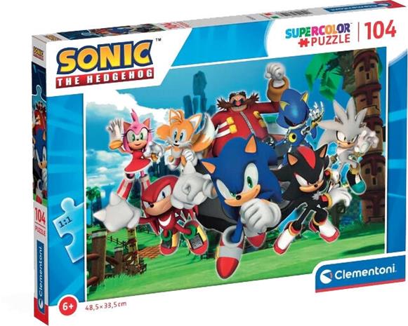 104 pcs Puzzles Kids Sonic