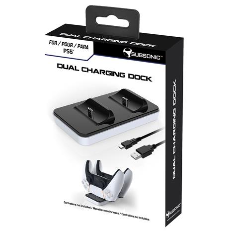 Subsonic Dual Charging Dock for PS5 Controller, lataustelakka – kuva 8/8